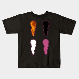 Steam Four Split Kids T-Shirt